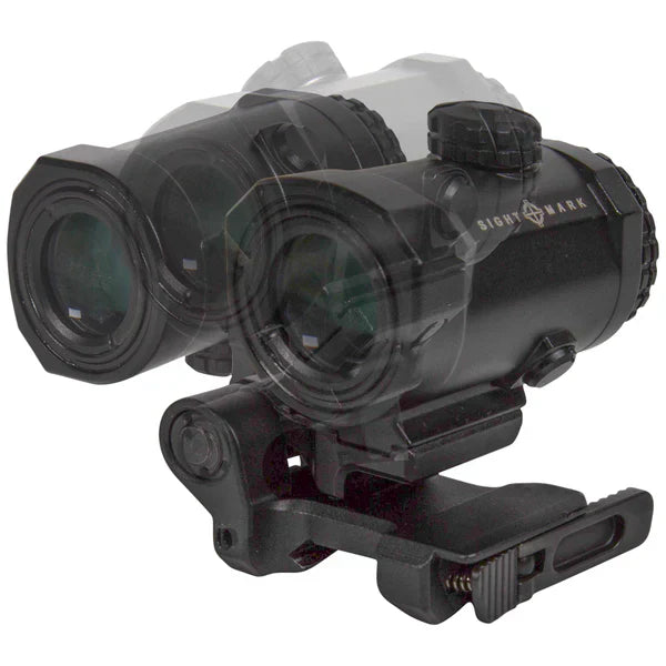 Sightmark XTM-3 3xMagnifier with LQD flip to side mount - Ubitzu