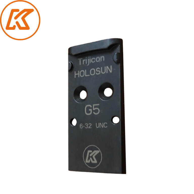 Stalen red dot adapterplaat voor Glock MOS | Trijicon RMR footprint - Ubitzu