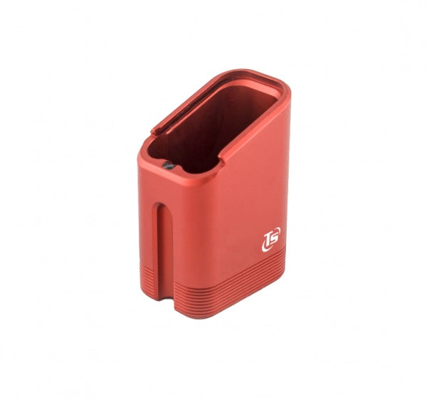 Tanfoglio alu magazijnbodemplaat voor Large Frame | +9 rounds - Rood - Ubitzu