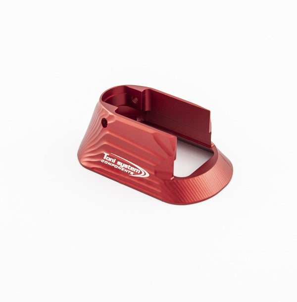 Tanfoglio alu magwell voor Large Frame - Rood - Ubitzu