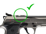 Beretta [92X 92XI 92 GTS 92X RDO M9A4] Optics Ready plate | Trijicon RMR footprint - Ubitzu