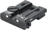 Browning Hi-Power Vigilante verstelbare keep | witte stippen - Ubitzu