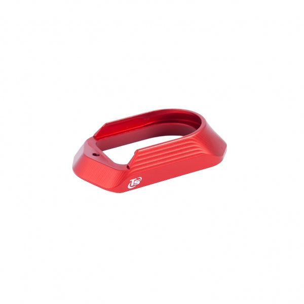Canik Rival-S alu magwell [breedte: 39.5 mm] - Rood - Ubitzu