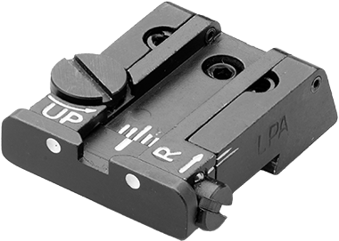 CZ P-10 verstelbare keep | witte stippen - Ubitzu