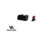 CZ P-10 Optics Ready co-witness sights | fiber optic - Ubitzu
