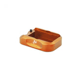 Glock 19X alu magazijnbodemplaat | +1 patroon - Oranje - Ubitzu