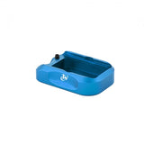 Glock 19X alu magazijnbodemplaat | +1 patroon - Blauw - Ubitzu