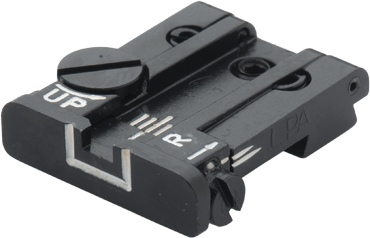 Sig [P220 P225 P226 P227 P229 P320] verstelbare keep | witte lijnen - Ubitzu