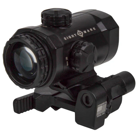 Sightmark XTM-3 3xMagnifier with LQD flip to side mount - Ubitzu