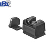 Smith & Wesson M&P M2.0 Optics Ready semi-verstelbare co-witness richtmiddelen | witte stippen - Ubitzu