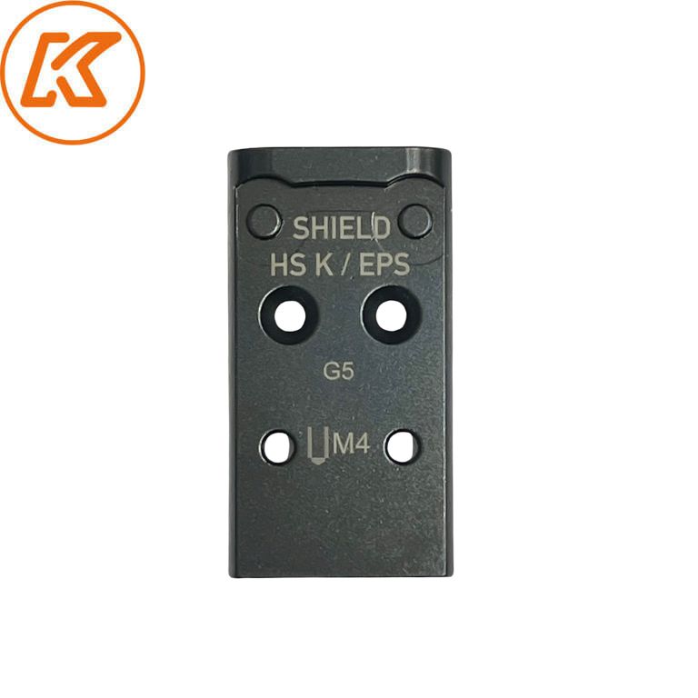 Steel red dot adapterplaat voor Glock MOS | Shield RMSc & Holosun K-series footprint - Ubitzu