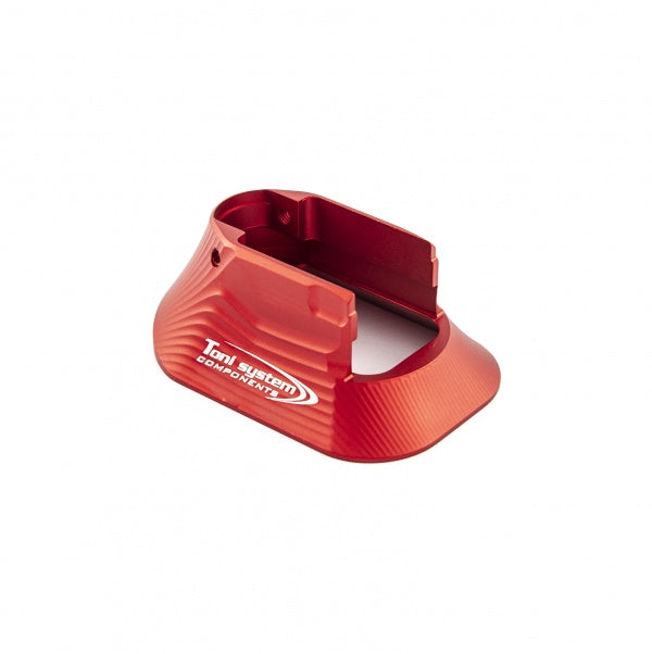 Tanfoglio open alu magwell voor Small Frame - Rood - Ubitzu