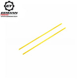 Universele glasvezel richtmiddelen inserts | 2-delige set - Geel 1.0 mm - Ubitzu