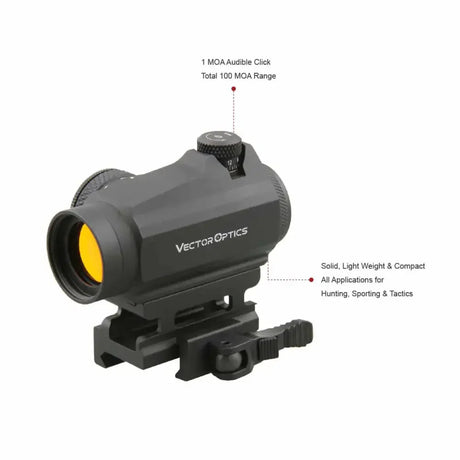 Vector Optics Maverick-II 1x22 GenII - Uitzetten